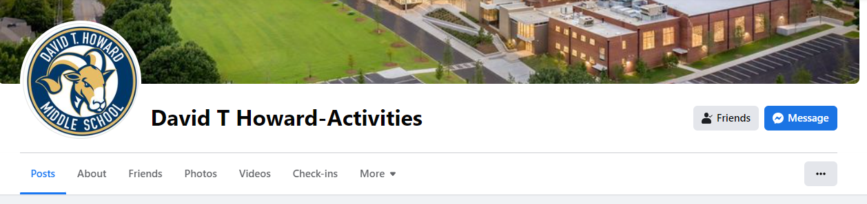 David T. Howard Activities Facebook Page